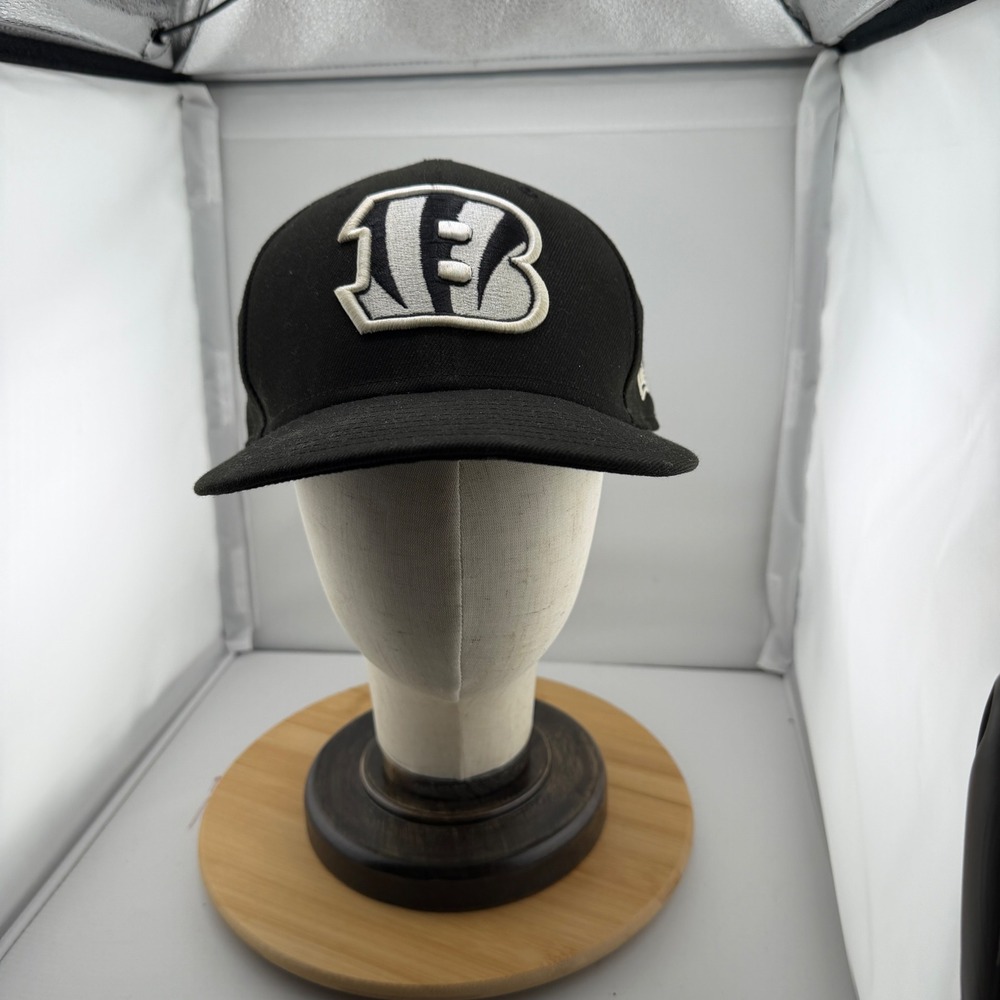 New Era 9FIFTY Cincinnati Bengals Snapback Hat Black Silver NFL Football Cap